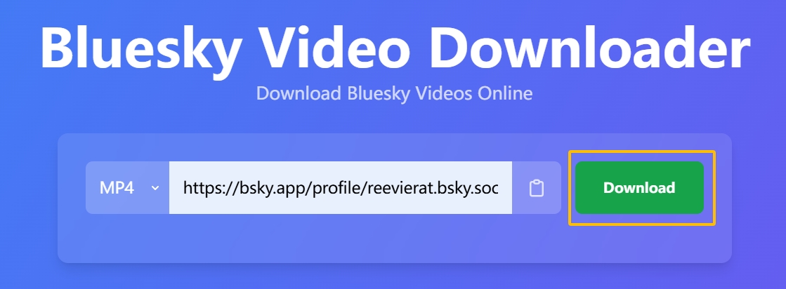 Download Bluesky Video